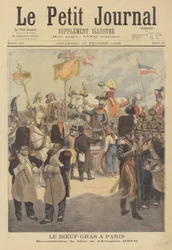 Procesión del Buey Engordado en París